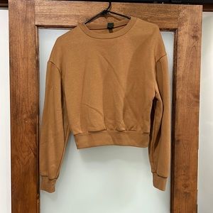 Wild Fable, cropped brown sweatshirt size medium